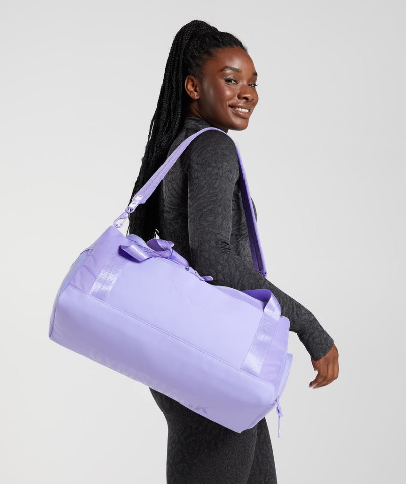 Gymshark Small Everyday Gym Sports Bag Purple | CA 176A3N